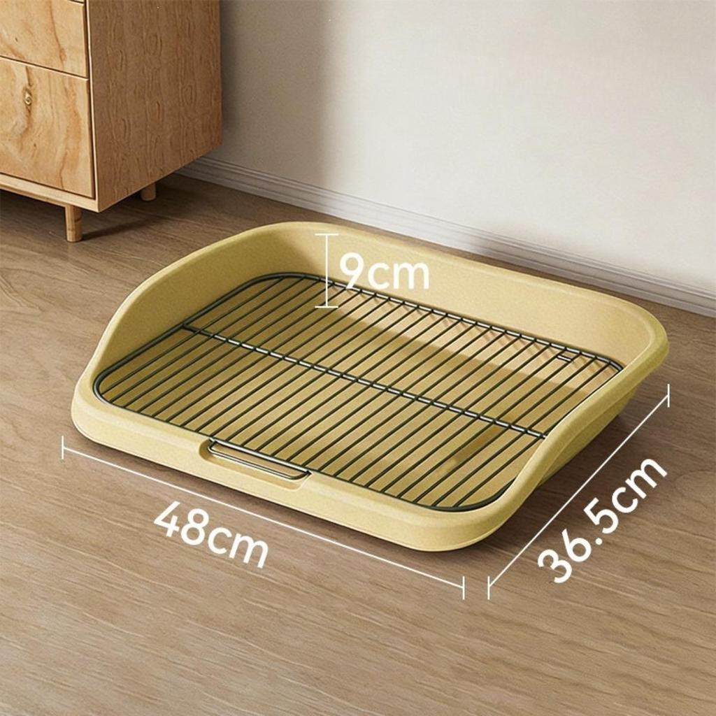 Dog Potty Tray Dog Litter Box Dog Pee Holder, Puppy Training Pad for Home Outdoor