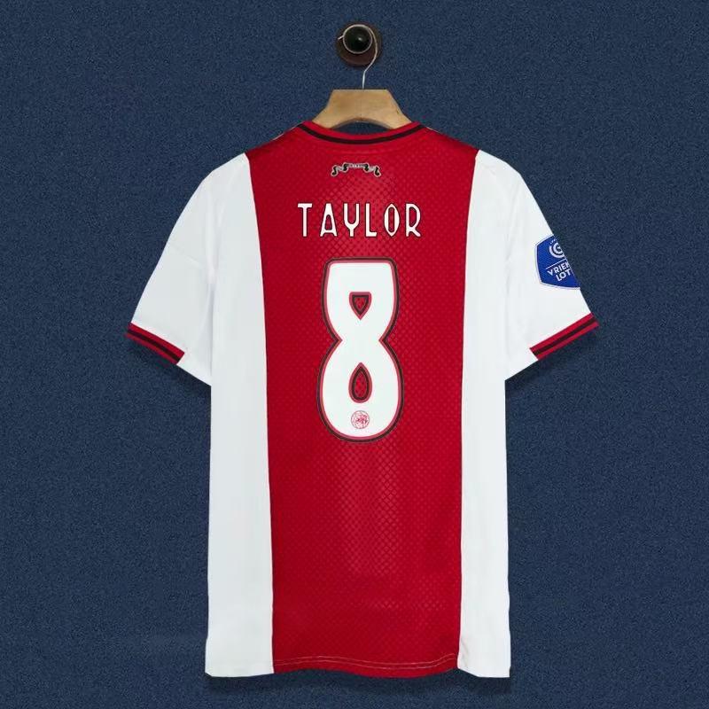 2526 Rome Star Ajax Home & Away Numbered Thai Version Football Jersey