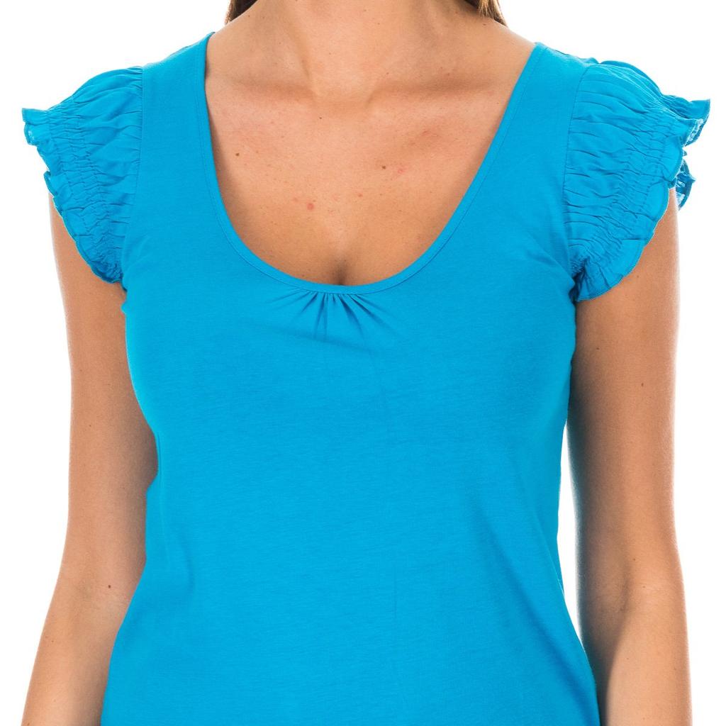 Ärmelloses Damen-T-Shirt mit Rundhalsausschnitt ADM0102