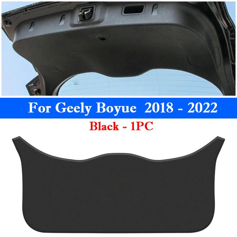 

Для Geely Boyue 2018-2026 Автомобильная накладка на дверь багажника от пинков Защитная накладка на крышку багажника от царапин Коврик-вкладыш в багажник Автоаксессуары для интерьера