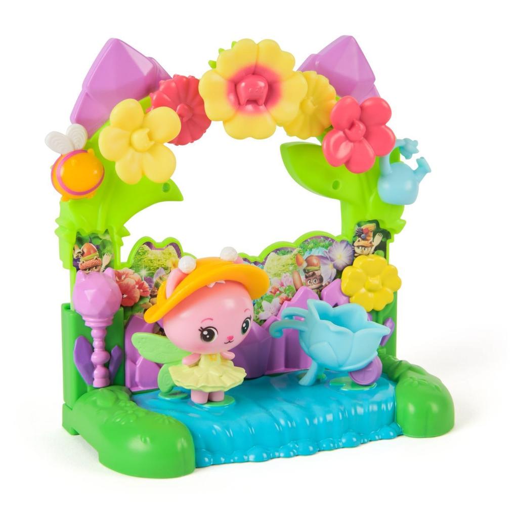 Gabby's Dollhouse Playset - Garden Balcony with Posable Doll and Accessories, Toys for Kids Ages 3+
