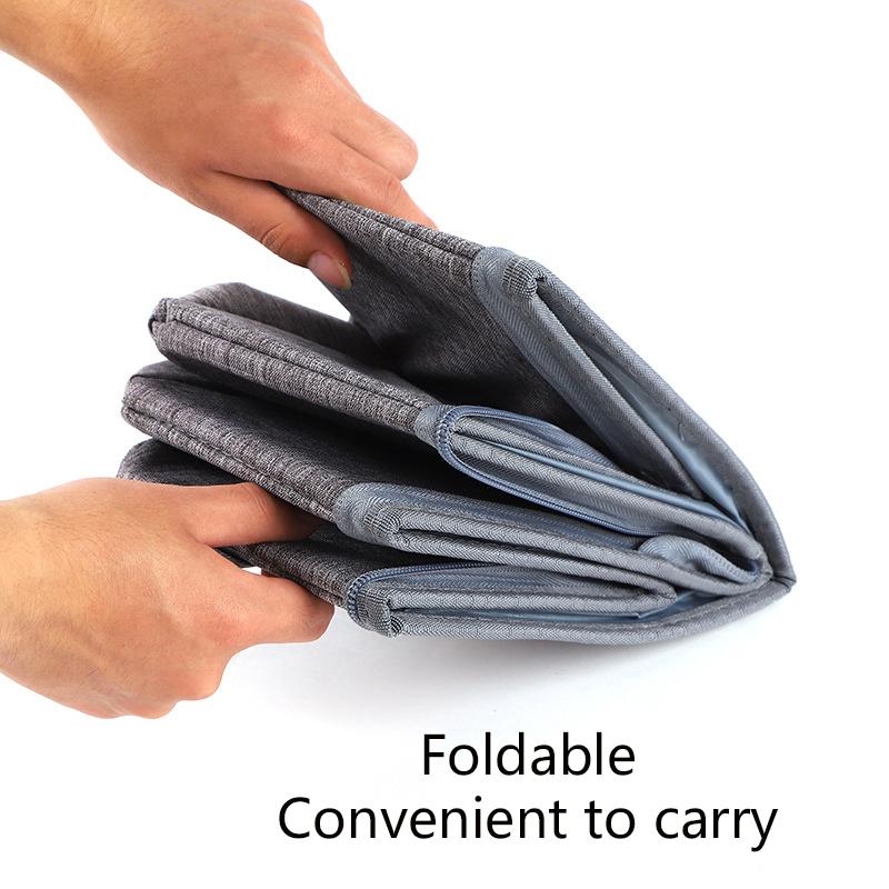 New Oxford Cloth Cat Litter Box Is Foldable Waterproof Portable And Waterproof For Travel And Outings