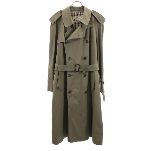 

Тренч Aquascutum Сделано в Великобритании Хаки Мужской Б/У