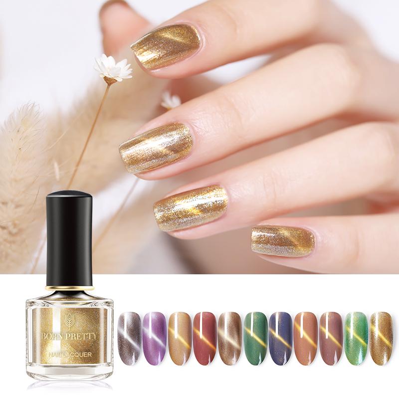 Pisica Ceaţă Frumoase N 6ml Ochii Unghii Aur Stralucesc Nail Art