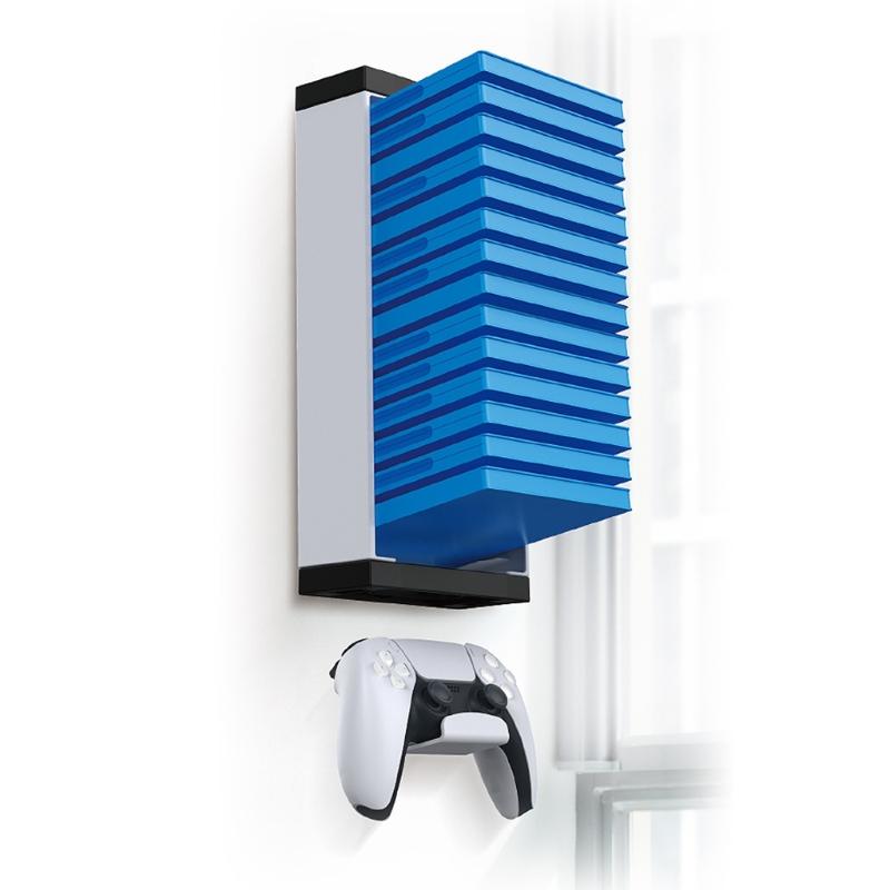 Wall Bracket Disk Rack Storage Game Console Wall Mount Bracket for / Series Storage Bracket