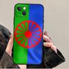 Gypsy Romani Roma Flag Funda For iPhone 15 16 Pro Max 12 13 Mini 11 14 Pro Max XS X XR 15 16 Plus Case