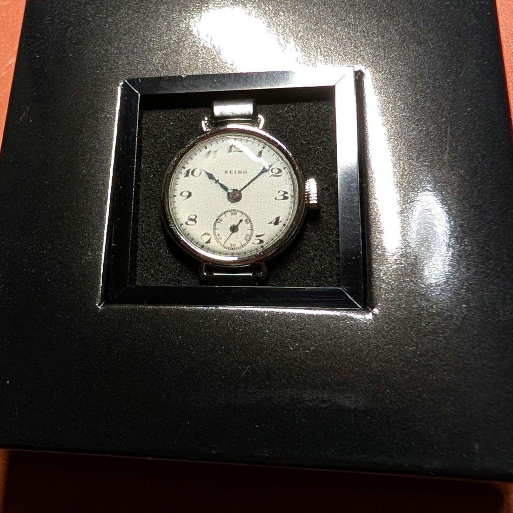 [USED] Seiko Brand Watch 100th Anniversary Watch Original Pin