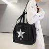 Large Capacity Women's Fashion Crossbody Bag Star Graphic DrawString Design Shoulder Tote Bag Casual Style Daily Commuter Bag
