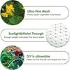 2x10m Reusable Green Fruit Tree Netting, Garden Netting to Protect Fruit Trees, Plants and Vegetables from Birds and Birds