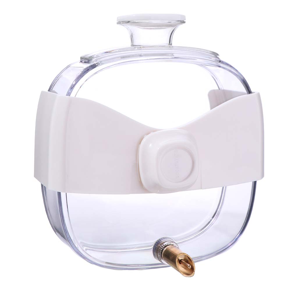 

Transparent Bird Cage Water Dispenser Large Capacity Hanging Automatic Bird Feeder Convenient 450ml Parakeet Water Feeder Myna прозорий