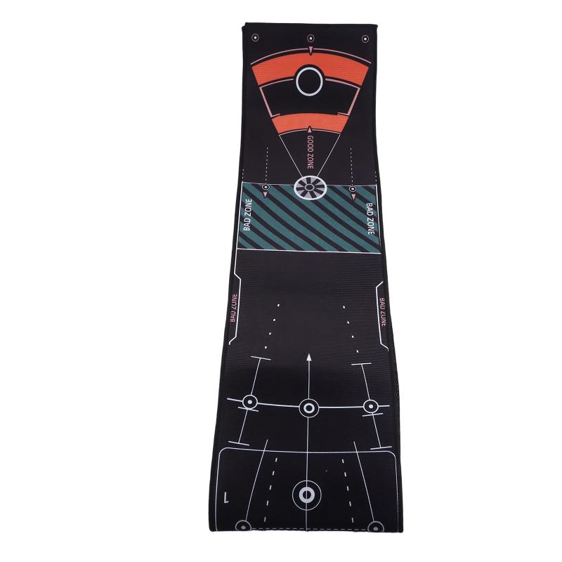Golf Putting Mat Golf Training Pad For Swing Detection Batting Ball Trace Directional Mat Swing Path Pads Swing Practice Pads