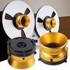 1Pair NAB Hub Adapters Universal Reel Tape Recorder Accessories Polished Aluminum Alloy 10 Inch Opener Nab Reel Hub Adaptors