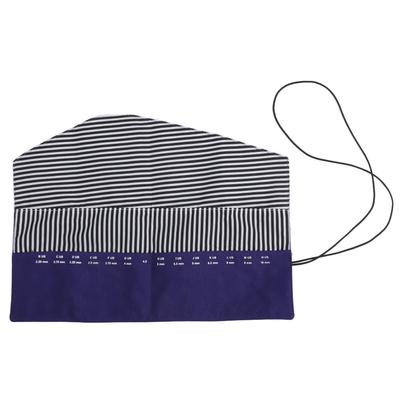 Organizer Rolowany na Szydełka Składany z Tkaniny Oxford Przenośny Etui na Druty do Robienia na Drutach