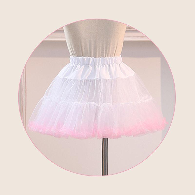 Girls' Lolita Boneless Petticoat for Babies & Toddlers - Short Puff Underskirt