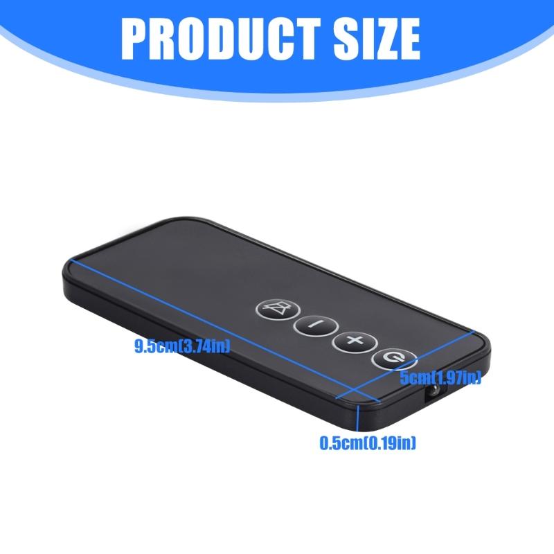 Ergonomic Soundbar Remote Replacement Sensitive Button for 5/10/15 Soundbar Not Programming Needed Accessories
