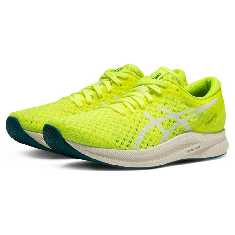 Asics Hyper Speed 2 Lightweight Sports Fabric Low-Top Running Shoes Women sneaker Yellow White 1012B321-750