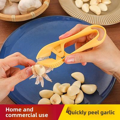 Garlic Peeler Stainless Steel Tool Vegetable Peeling Tong Garlic Peeling Tweezers Tongs Kitchen Gadgets For Avoiding Your Hands