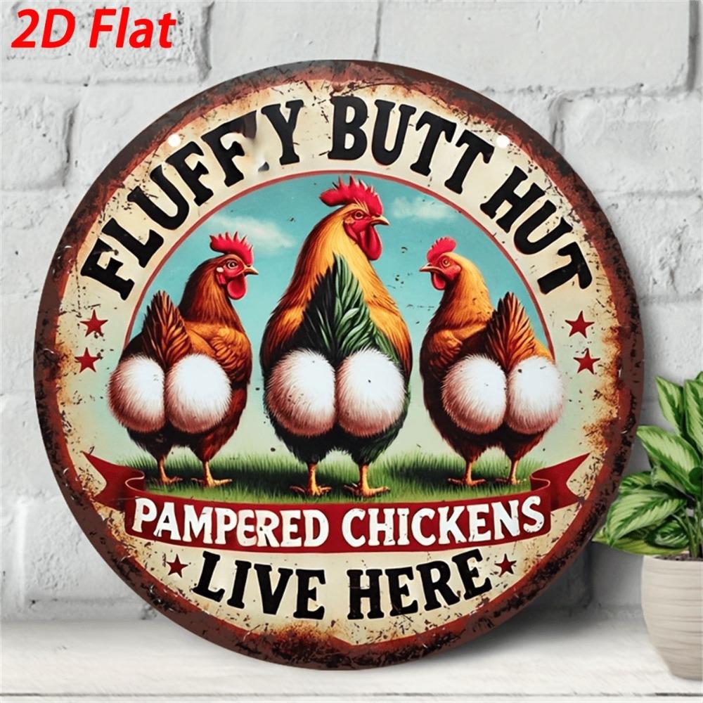 Vintage Tin Sign Wall Decor Retro Metal Plaque Home Art