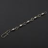 10pcs Copper Zinc Zinc Alloy Rolling Swivel Snap Anti-bite Chain Rolling Swivel Snap    Tackle Pesca