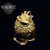 Brass Foo Dog Incense Burner Desktop Decor Handmade Ethnic Style Copper Aroma Diffuser Office Home