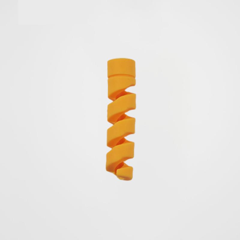 6 ks Chránič kabelu Silikonový Vinutí kabelu pro nabíjení Ochrana konců kabelů Kryt pro příslušenství k nabíjecímu kabelu USB pro iPhone