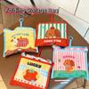 Large Capacity Cartoon Shopping Bag Waterproof Vegetable Storage Bag Handheld Bag  Shopping