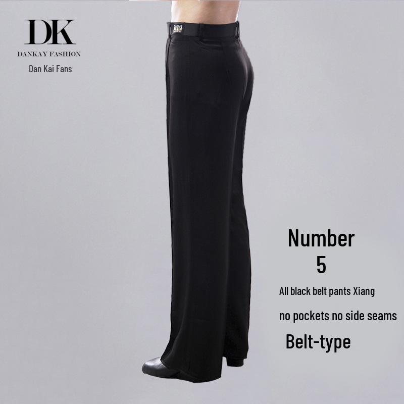 

Мужские брюки для современного танца: Маленькая нога и прямой крой для латиноамериканских, бальных и квадратных танцев Size 31 Waist 2ft 3in