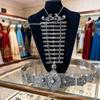Traditional Caucasian Women's Wedding Belt and Jewelry Set