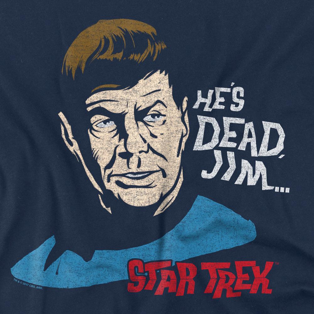 STAR TREK Men's He's Dead Jim T-Shirt