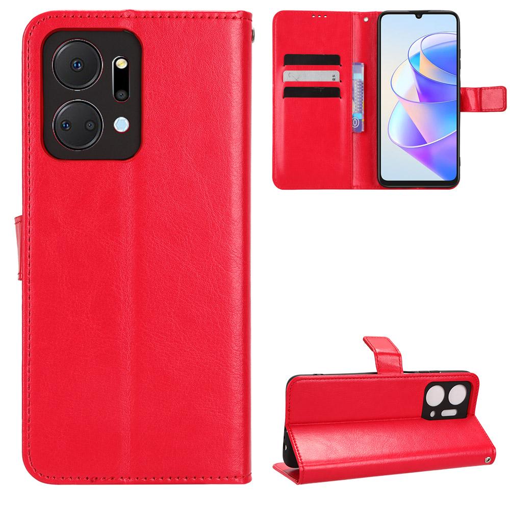 Custodia Portafoglio Telefono For Honor Custodia Portafoglio In Pelle Per Honor X8A X7A X8 X7 - Con Supporto Pieghevole E Ricarica Wireless Qi Cover Per Honor X7A E X8