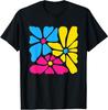 Pansexual Flower Design For Pride Month Celebrate Unisex T-Shirt