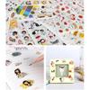6 Sheets Cartoon Creative Stickers DIY Scrapbook Diary Phone Decorative Stickers Stationery