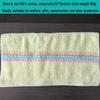 Serviette de bain épaisse absorbante en pur coton pour la maison et le lavage du visage