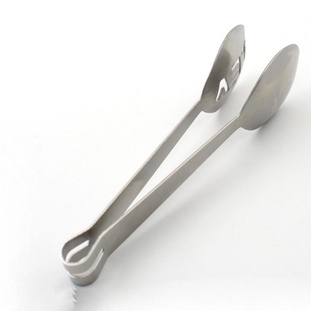 Squeezer Holder Food Tong Stainless Steel Kitchen Grip