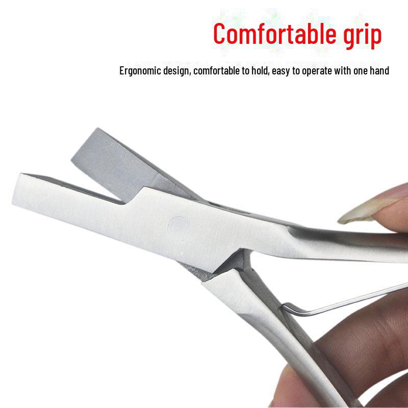 Clești veterinari în formă de U pentru crestarea urechilor și etichetarea porcilor și scroafelor