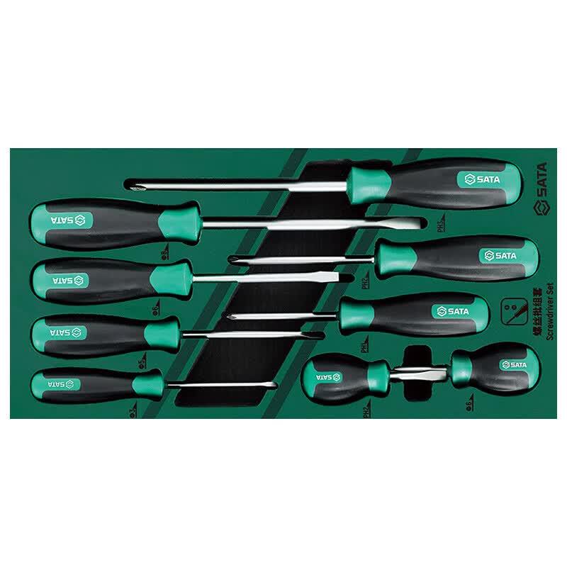 SATA 9-Piece Screwdriver Set 9-piece set