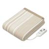 Electric Blanket Single Size 188×137cm Beige Over and Under Use Room Temperature Sensor 8-Level Adjustment Dust Mite Prevention