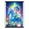 Fantasy Fairy Tale Boy and Unicorn Angel Full Diamond Diy 5D Diamond Painting Embroidery Mosaic Embroidery Home Decoration