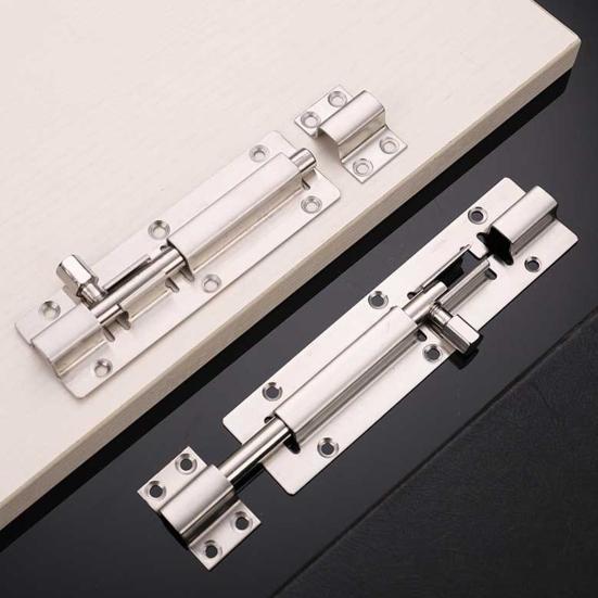 2 buc șuruburi ușă prindere confortabilă ușor de instalat pătrat antirugină din oțel inoxidabil ușă fereastră șurub blocare aprovizionare acasă