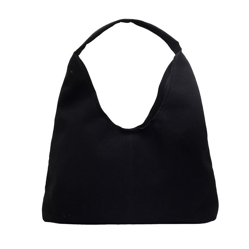 

Винтажная большая сумка-тоут из замши, женская популярная простая сумка через плечо, модная сумка-ведро 37*11*40 чёрный