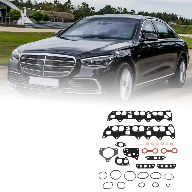 Oil Heat Exchanger Gasket Kit with 524.281 A6421410580 References, Washer and Seal Set for Listed Chassis Applications and Engine Oil Service