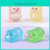 Enchanting Light-up Piglet Resin Sculpture Wonderful For Diy Crafts And Desk Decor