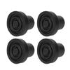 10Pcs Cane Tips Rubber Skid Resistance Wearproof Walking Crutch Tips for Standard and Folding Walkin