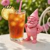 Modern Home Decor Accents 3D Printed Beach Gnome Statue with Swimsuit Sunglasses, Waterproof Decorative Summer Dwarf Ornaments Figurine for