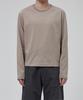 OX STUDIOS Essential Crop Long Sleeve (Beige)