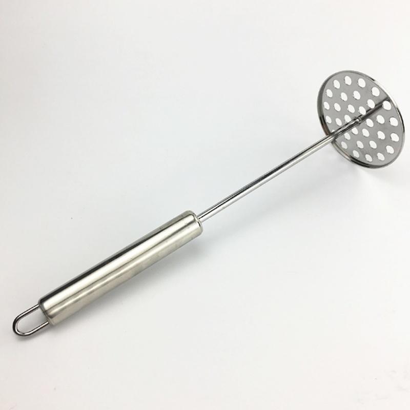 Neues Stahl-Glattkartoffel-Schlammpress-Stampfer-Hausküchen-Druckwerkzeug-Gerät