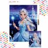 Elsa Ice Princess Diamond Painting Art Mosaic Kit Handmade diy5D Home Decor Gift