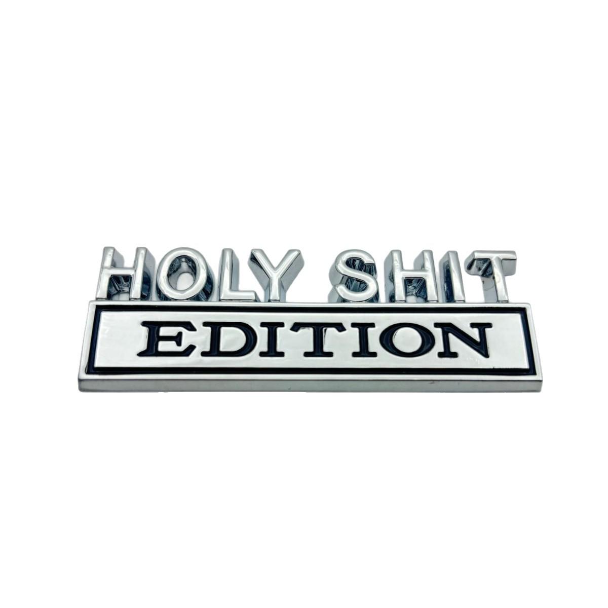 

Універсальна металева емблема автомобіля: Видання HOLYSHIT