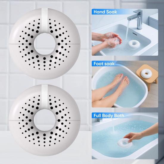 1/2Pcs Hydrogen Bath Ball Tablets Muscle Stress Relief Nanobubble Technology Hydrating Nourishing Water Bath Ball