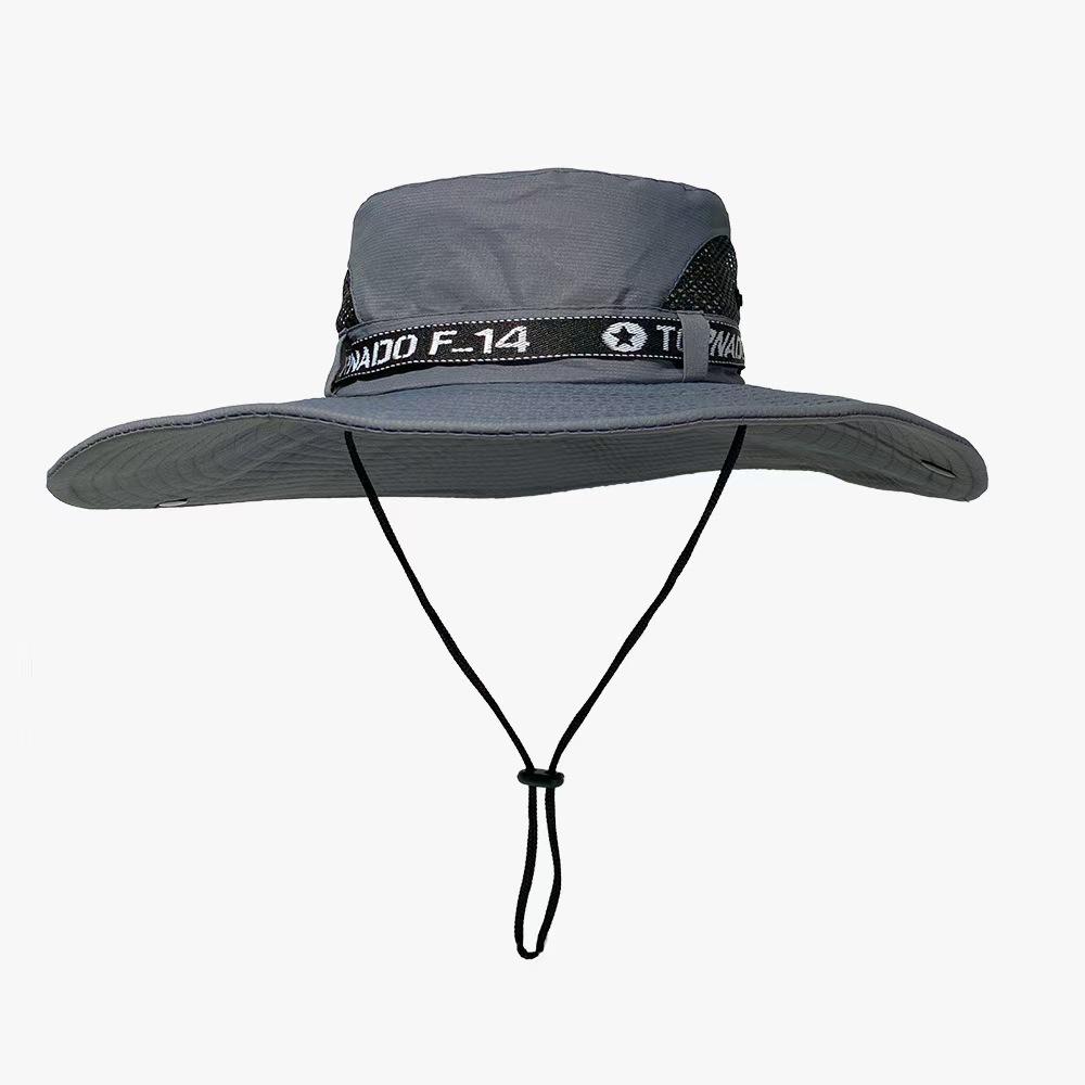 

Весна и лето новая мужская шляпа от солнца шляпа-ведро уличная шляпа для защиты от солнца дышащая шляпа с большими полями шляпа для альпинизма рыбалки